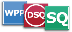 Product Logos - SQ, WPP, and DSQ