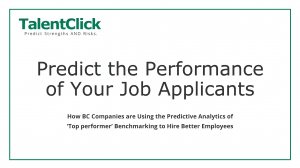 predict performance job applicant